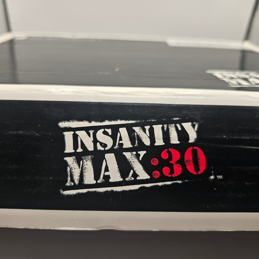 Beachbody Insanity Max 30 Workout Base Kit DVD Set Shaun T Black HIIT Fitness